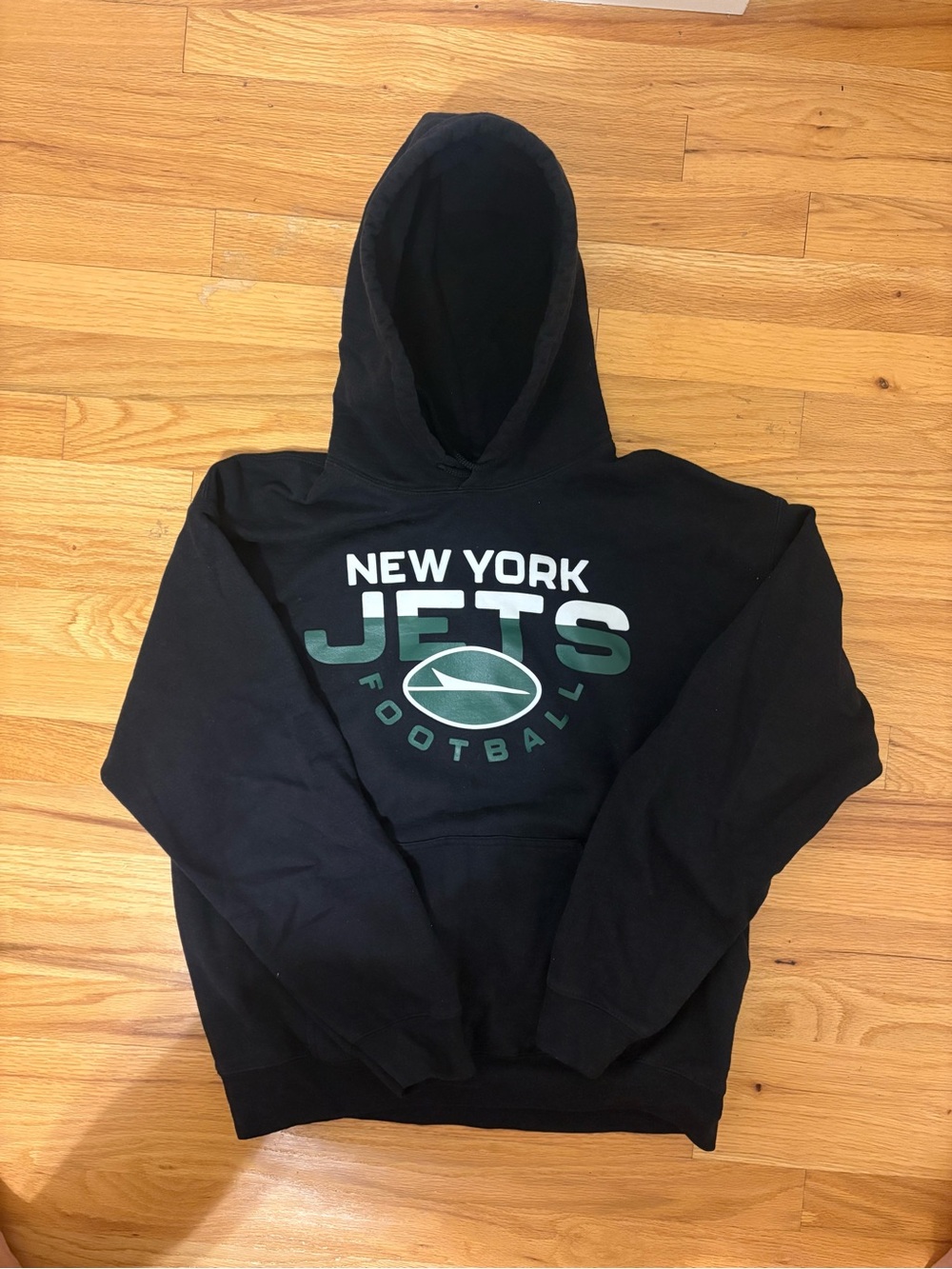 Medium NFL New York Jets logo hoodie